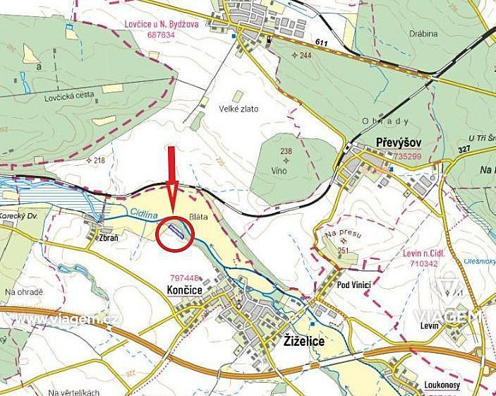 Prodej pole 3 008 m² – fotografie 3