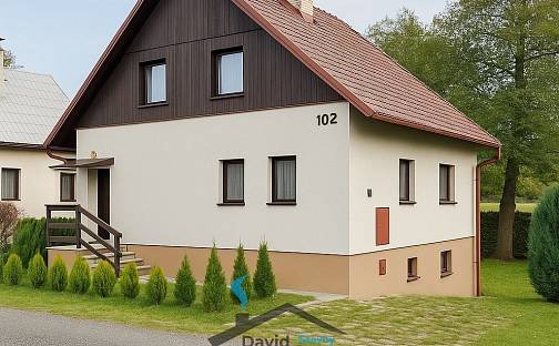 Prodej chaty/chalupy 110 m² s pozemkem 450 m², Nová Ves, okres Rychnov nad Kněžnou
