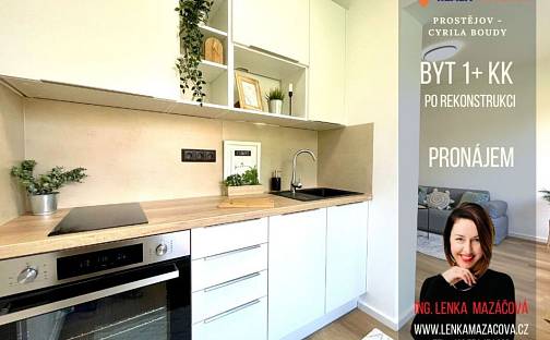 Pronájem bytu 1+kk 32 m², Cyrila Boudy, Prostějov