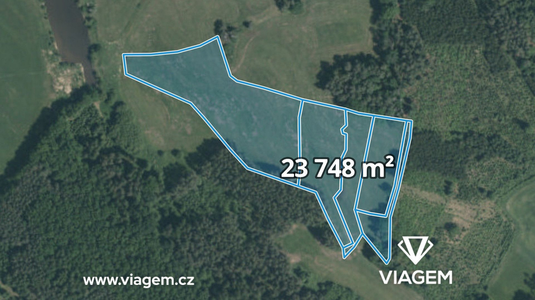 Prodej pole 8 410 m²