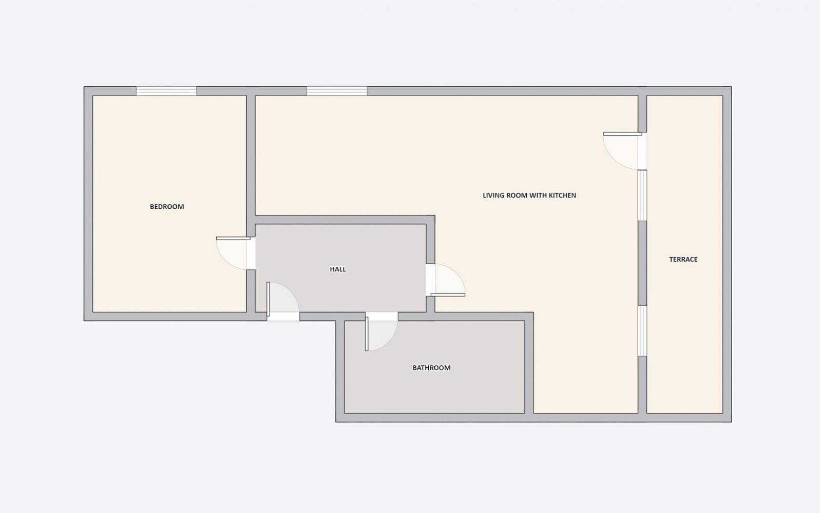 Pronájem bytu 2+kk 56 m² — photo 4