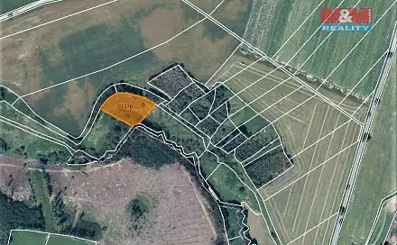 Prodej louky 4 521 m², Brzkov, okres Jihlava