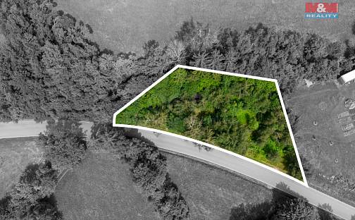 Prodej zahrady 1 372 m², Vacov - Lhota nad Rohanovem, okres Prachatice