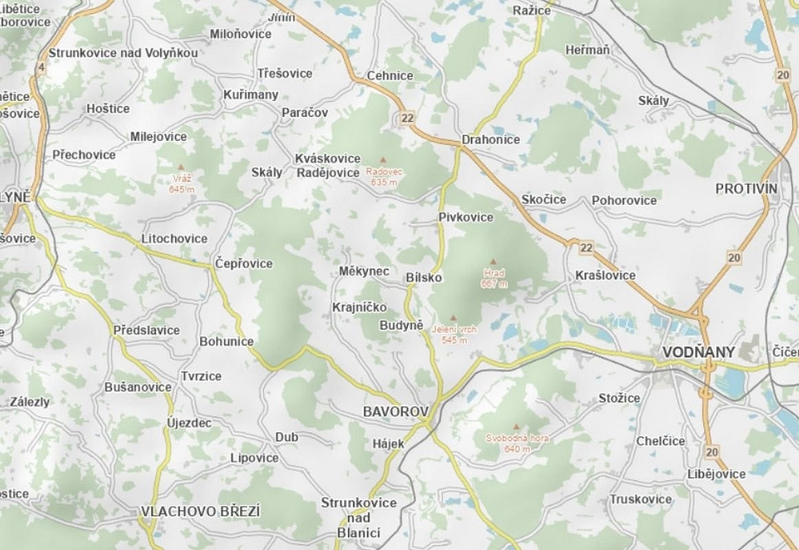 Prodej lesa 4 837 m² – fotografie 3