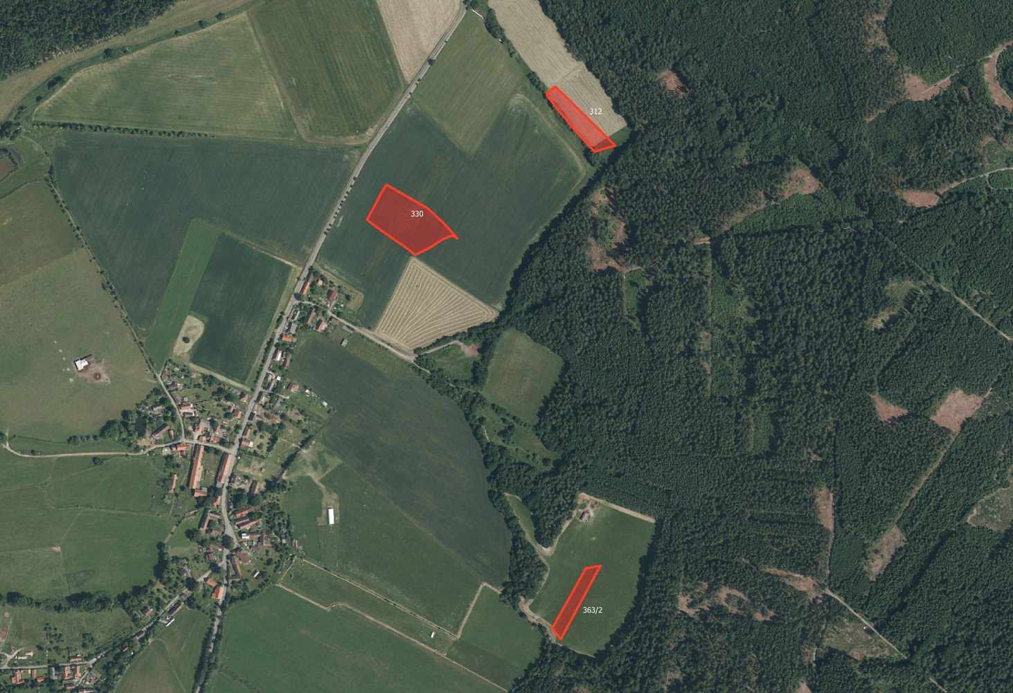 Prodej pole 22 887 m²