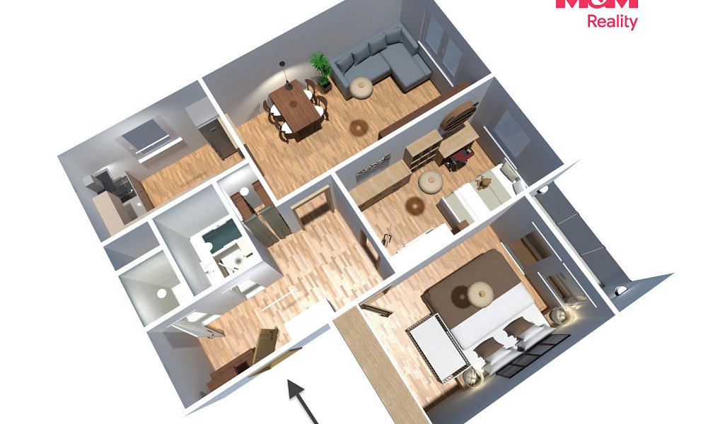 Prodej bytu 3+1 64 m², Příbram – náhled fotky 7