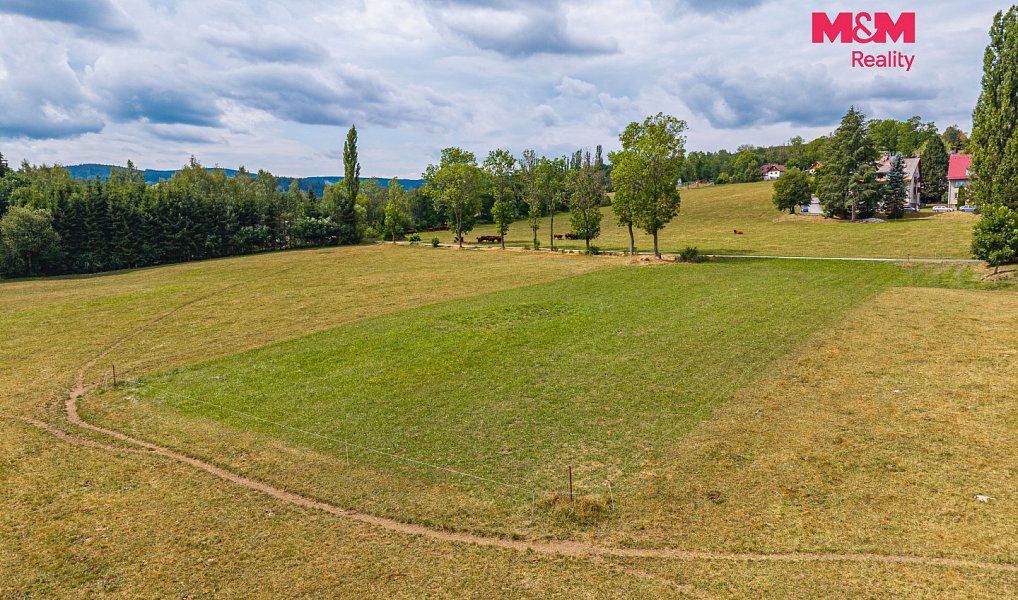 Prodej stavebního pozemku 2 388 m², Stachy – náhled fotky 6