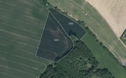 Prodej pole 5 420 m², Jistebnice, okres Tábor
