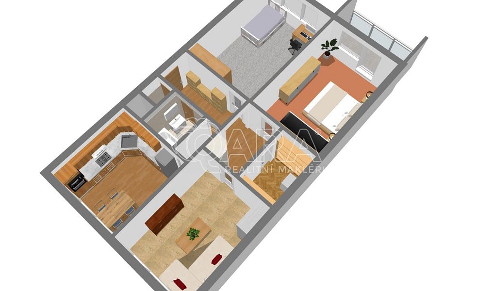 Pronájem bytu 3+1 75 m², Nový Jičín – náhled fotky 7