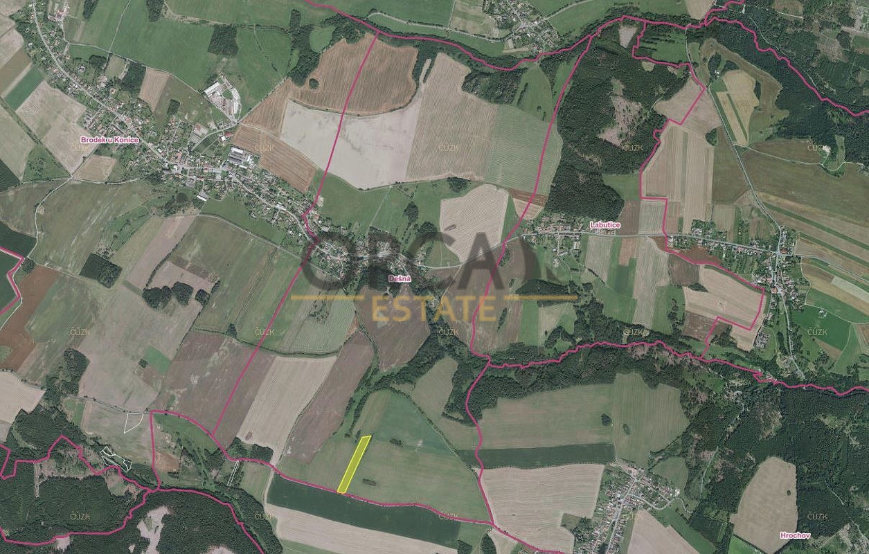 Prodej pole 13 516 m² – fotografie 2