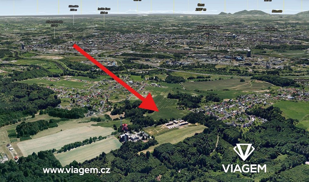 Prodej pole 2 400 m², Ostrava – náhled fotky 4