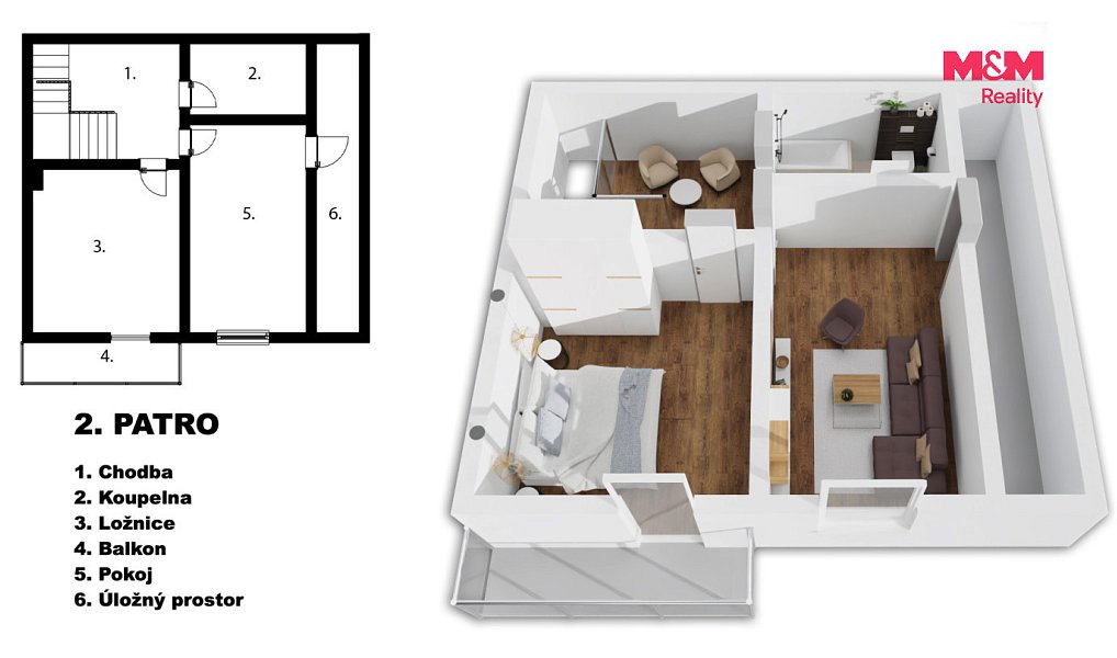 Prodej bytu 3+1 79 m², Náchod – náhled fotky 12