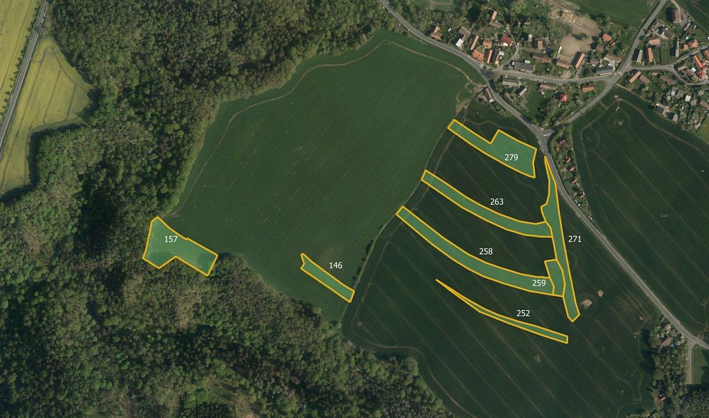 Prodej pole 41 424 m², Třemošnice – náhled fotky 2