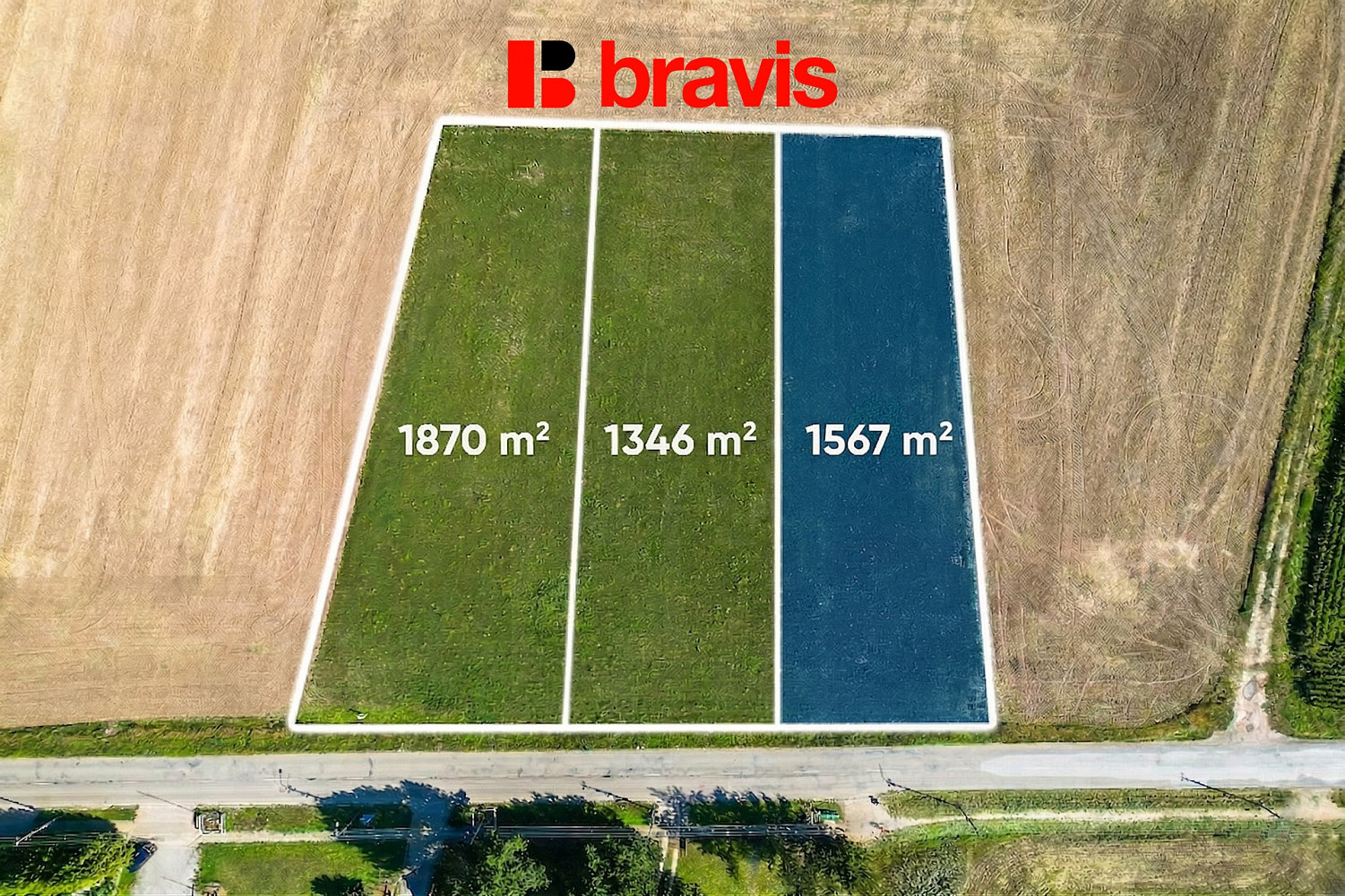 Prodej stavebního pozemku 1 567 m² – fotografie 3