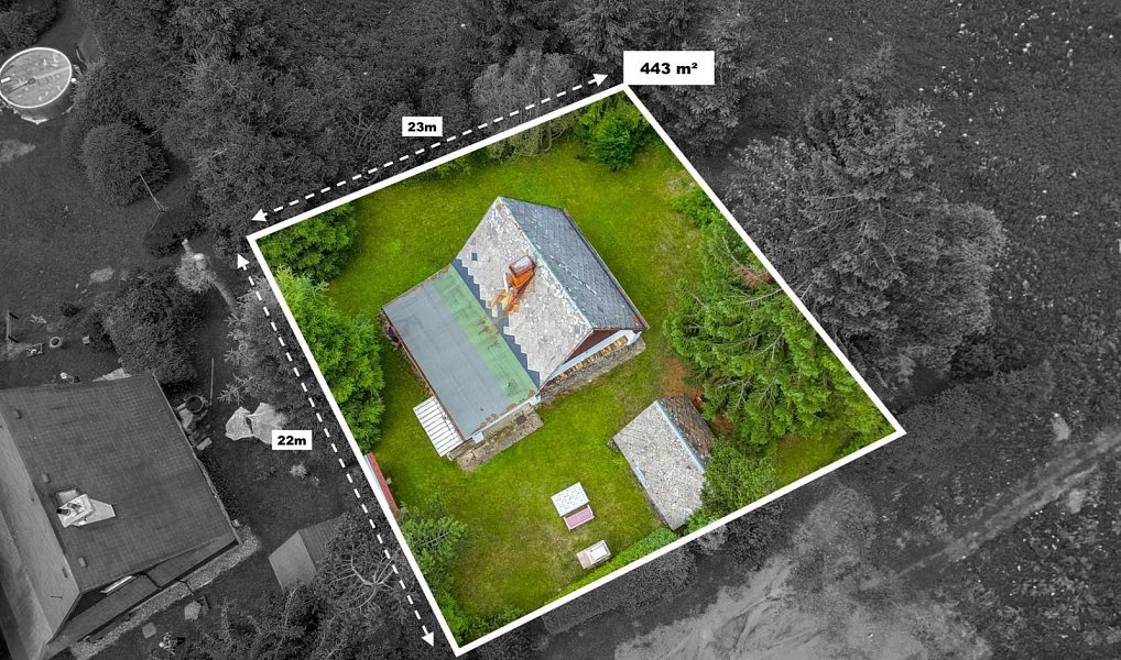 Prodej chaty/chalupy 44 m² s pozemkem 443 m², Moldava – náhled fotky 3