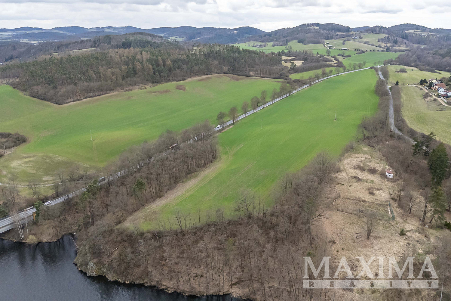 Pozemek o ploše 34543 m² - Hřiměždice, Vestec – pohled 3