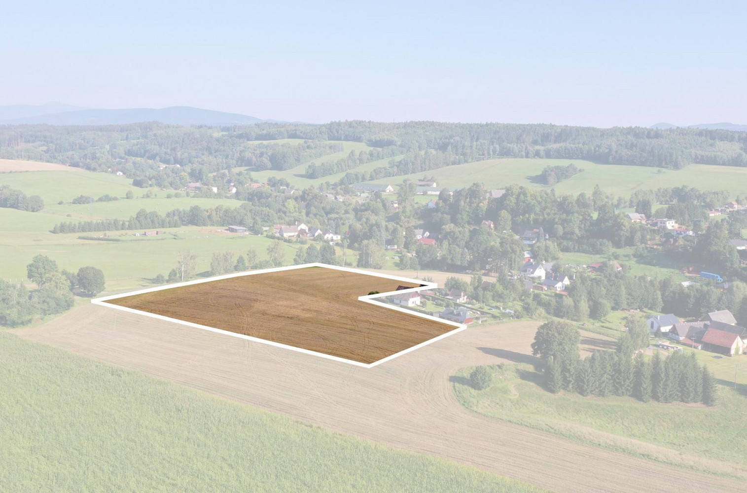 Prodej pole 21 802 m²