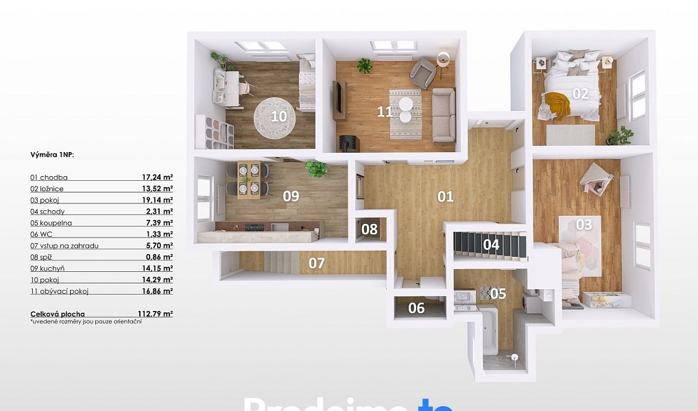 Prodej domu 182 m² s pozemkem 590 m², Suchohrdly – náhled fotky 21