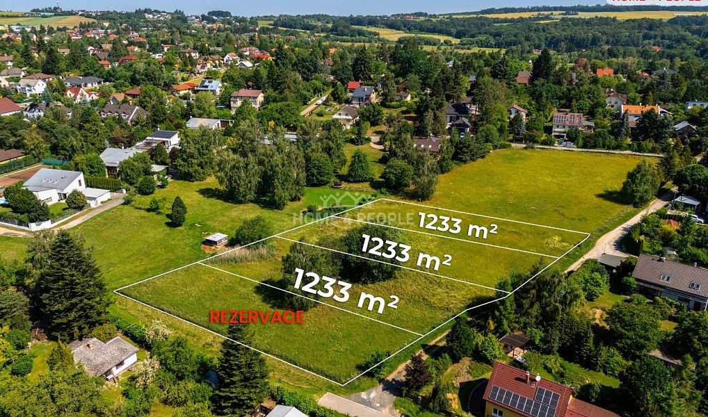 Prodej stavebního pozemku 3 699 m², Kamenice – náhled fotky 3