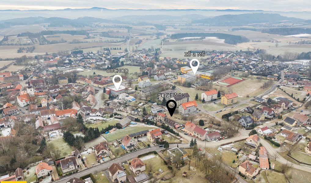 Prodej stavebního pozemku 956 m², Radomyšl – náhled fotky 3