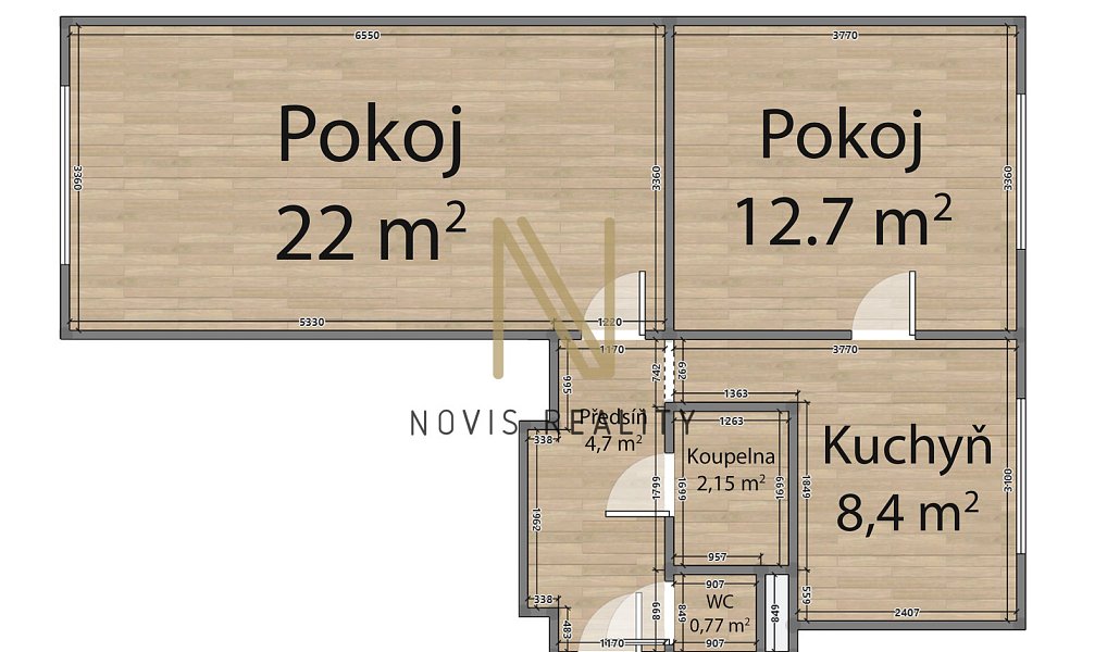 Prodej bytu 2+1 52 m², Plzeň – náhled fotky 3