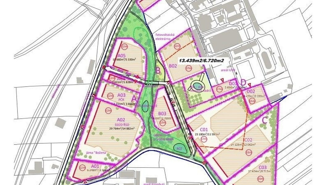 Prodej komerčního pozemku 14 343 m², Mníšek pod Brdy – náhled fotky 4