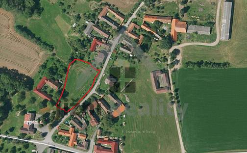Prodej stavebního pozemku 1 470 m², Horní Kněžeklady, okres České Budějovice