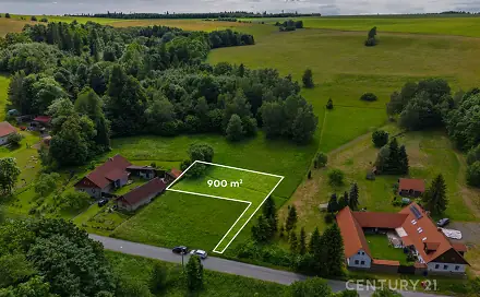Prodej stavebního pozemku 900 m², Potštát, okres Přerov