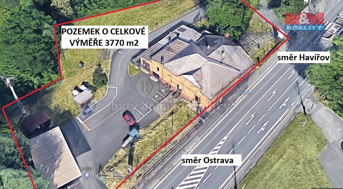 Prodej obchodních prostor 440 m², Ostrava