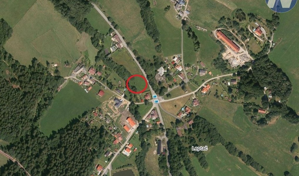 Prodej stavebního pozemku 1 704 m², Chroboly – náhled fotky 2