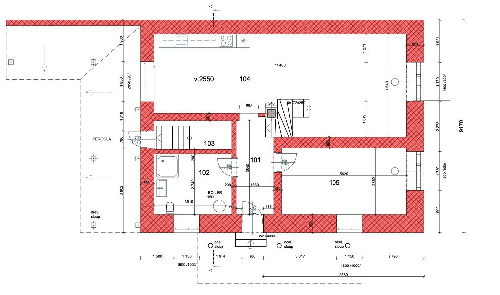Prodej domu 181 m² s pozemkem 656 m², Vrbčany – náhled fotky 35