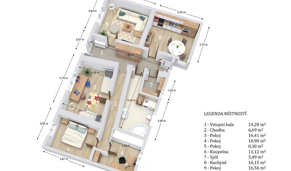 Prodej domu 238 m² s pozemkem 1 218 m², Malešovice – náhled fotky 51
