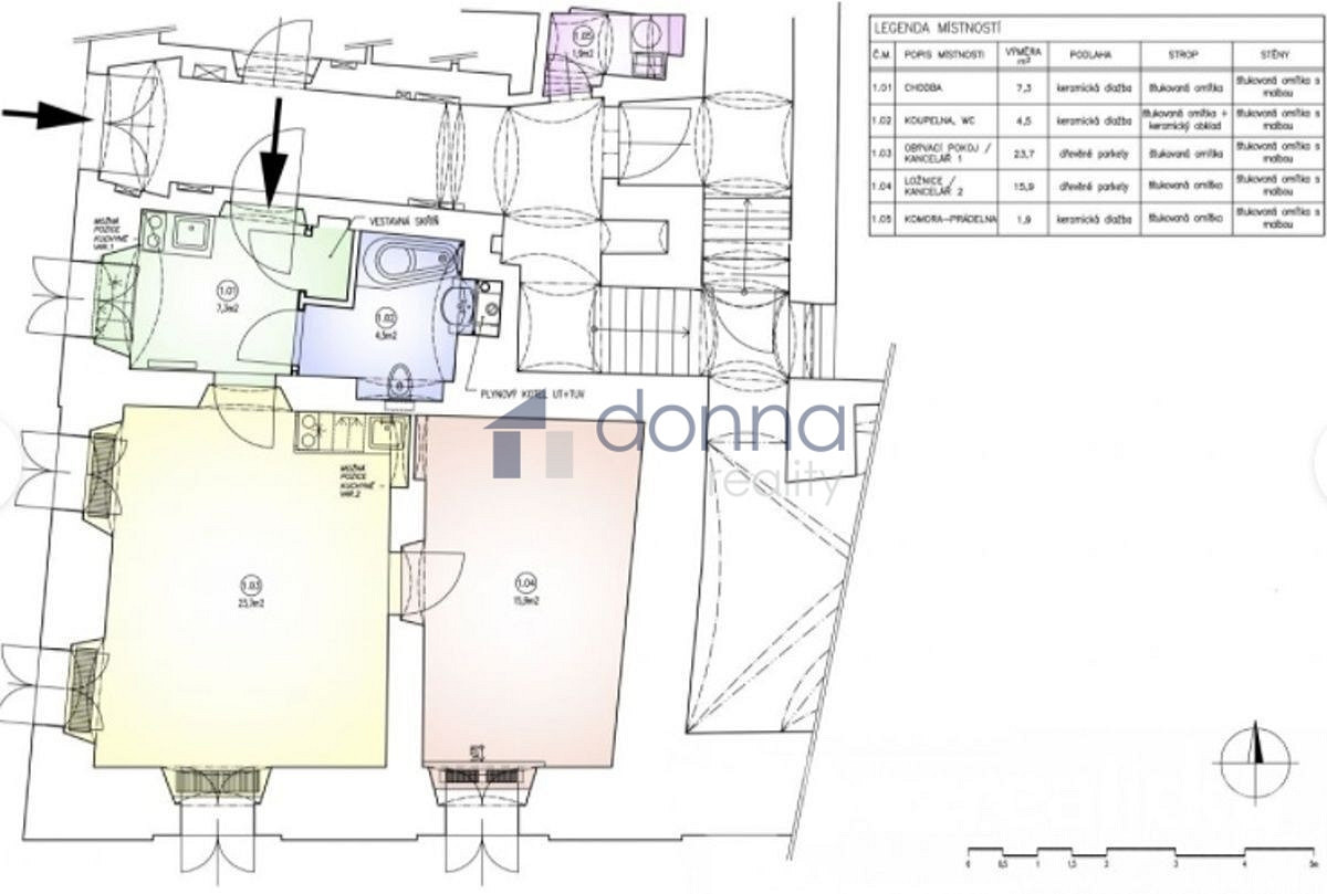 Pronájem kanceláře 54 m² – fotografie 3