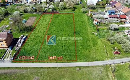 Prodej stavebního pozemku 2 772 m², Nad Struhou, Přerov - Přerov IX-Lýsky