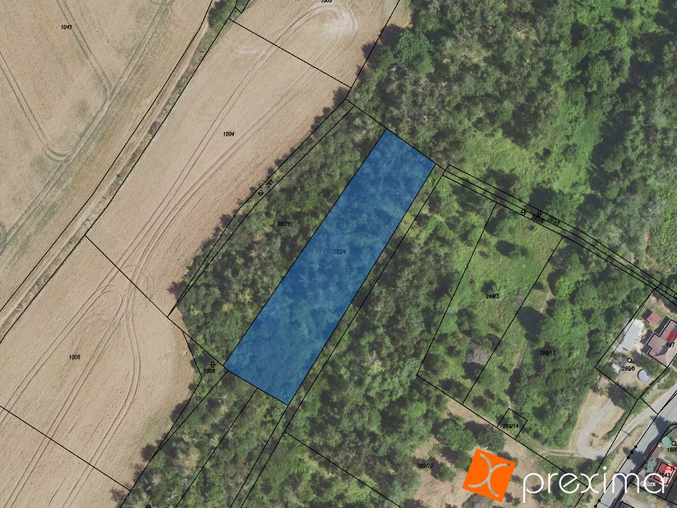 Prodej pozemku 1 622 m²