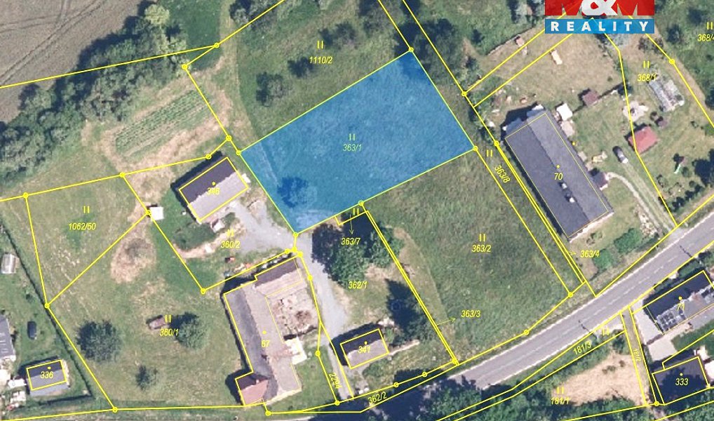 Prodej stavebního pozemku 1 407 m², Rudná pod Pradědem – náhled fotky 3