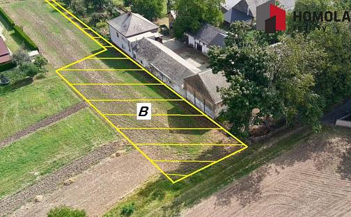 Prodej stavebního pozemku 1 116 m², Osmilány, Kobeřice, okres Opava