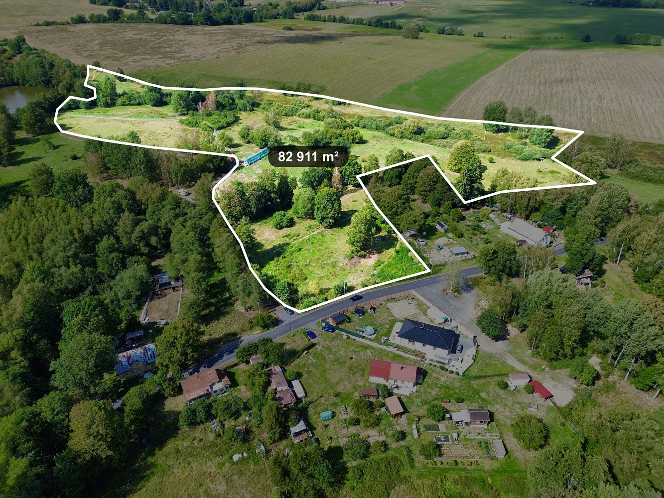 Prodej stavebního pozemku 82 911 m²