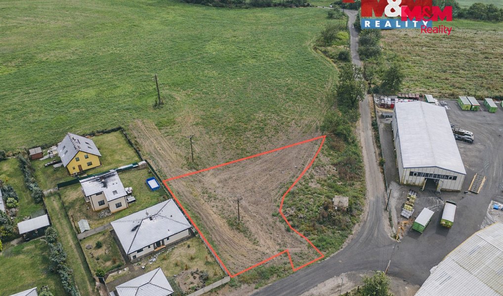 Prodej stavebního pozemku 1 309 m², Zbůch – náhled fotky 5