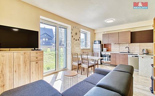 Prodej bytu 1+kk 35 m², Loučná pod Klínovcem - Loučná, okres Chomutov