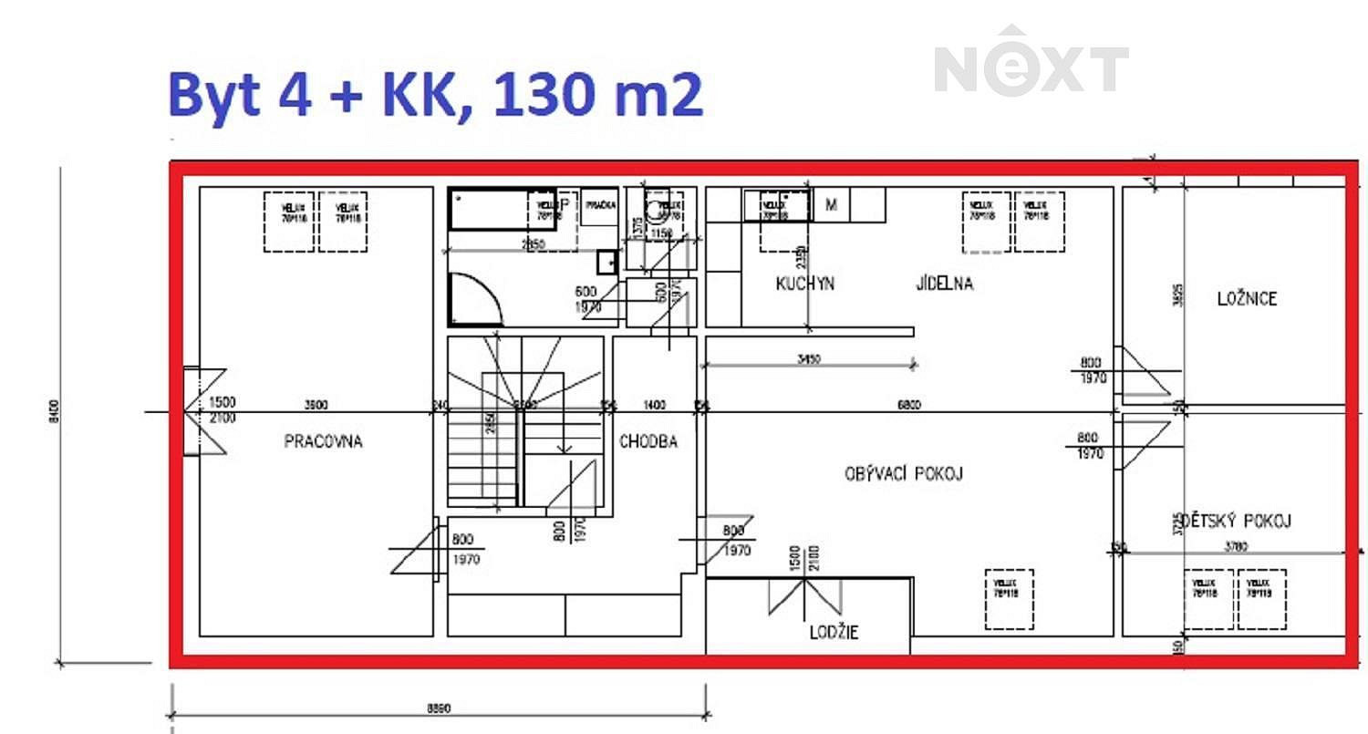 Pronájem bytu 4+kk 130 m² – fotografie 5