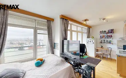 Prodej bytu 1+kk 26 m², Vinohradská, Praha 10 - Strašnice