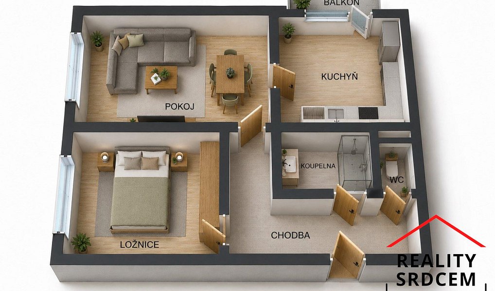 Prodej bytu 2+1 44 m², Ostrava – náhled fotky 5