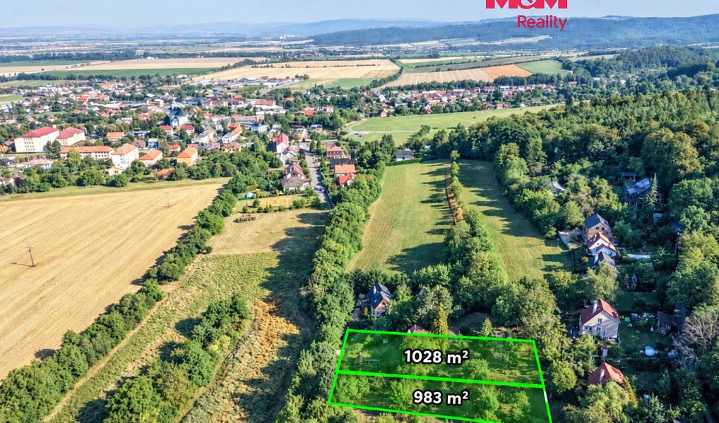 Prodej pozemku, 1098 m², Olomouc, Dolany