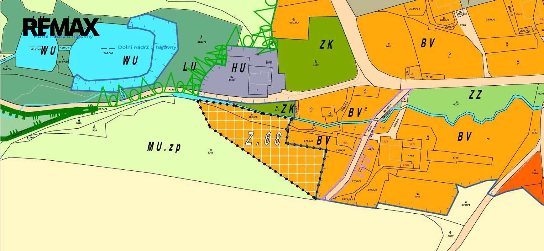 Prodej stavebního pozemku 6 300 m² – fotografie 2