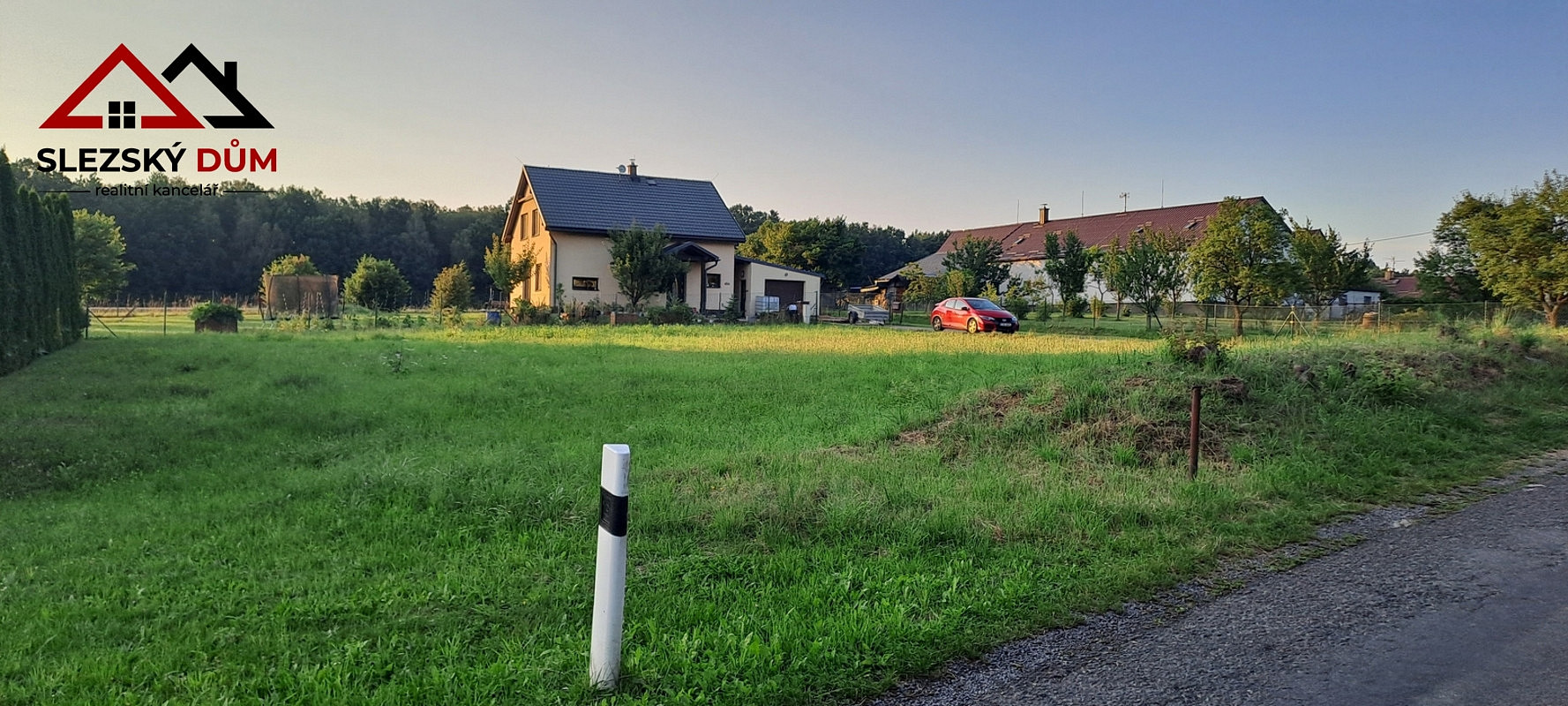 Prodej stavebního pozemku 1 260 m² – pohled 2