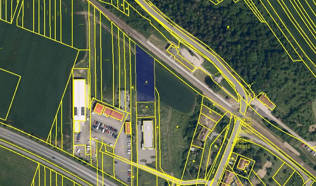 Prodej komerčního pozemku 8 560 m², Popovice – náhled fotky 4