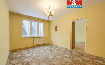 Pronájem bytu 1+1 35 m², Borová, Chomutov