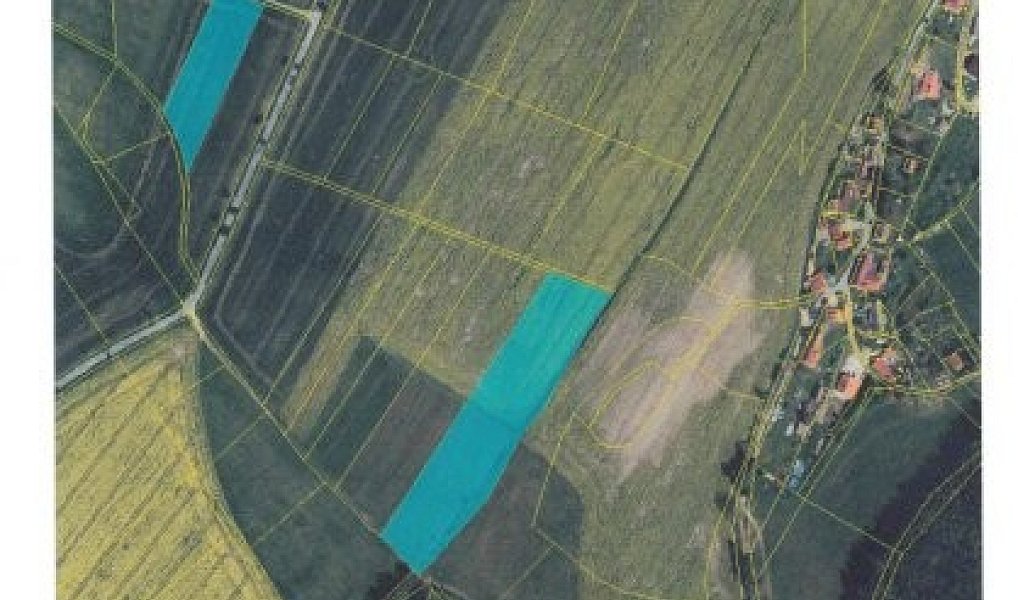 Prodej pole 12 723 m², Želiv – fotka 1 z 5