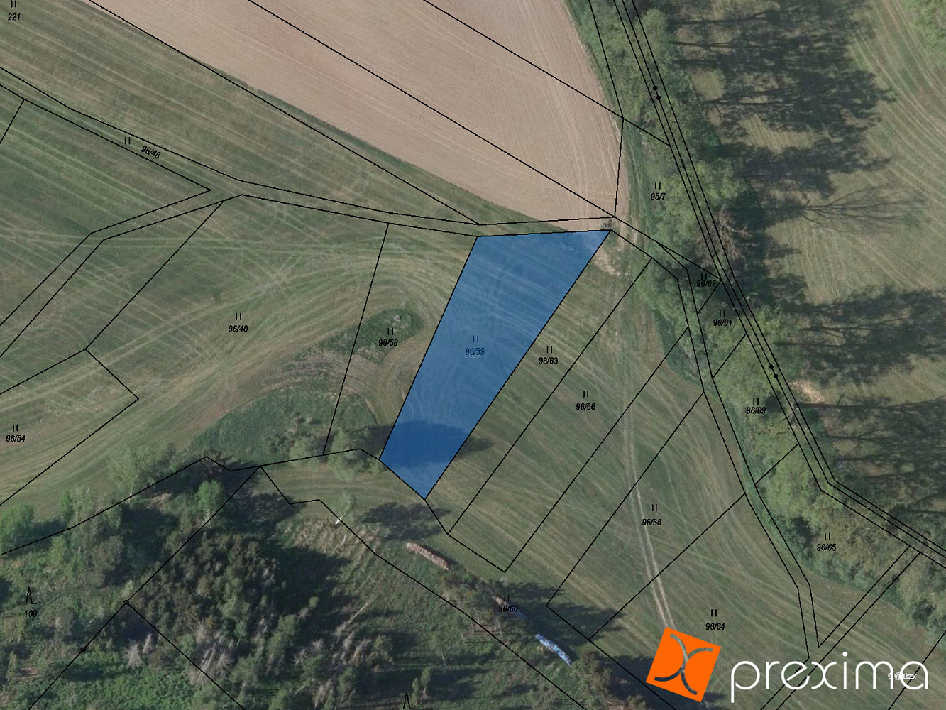 Prodej pozemku 124 m²